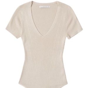 Abercrombie Ribbed Bodysuit